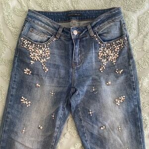 Boston Proper Embellished Jeans size 6